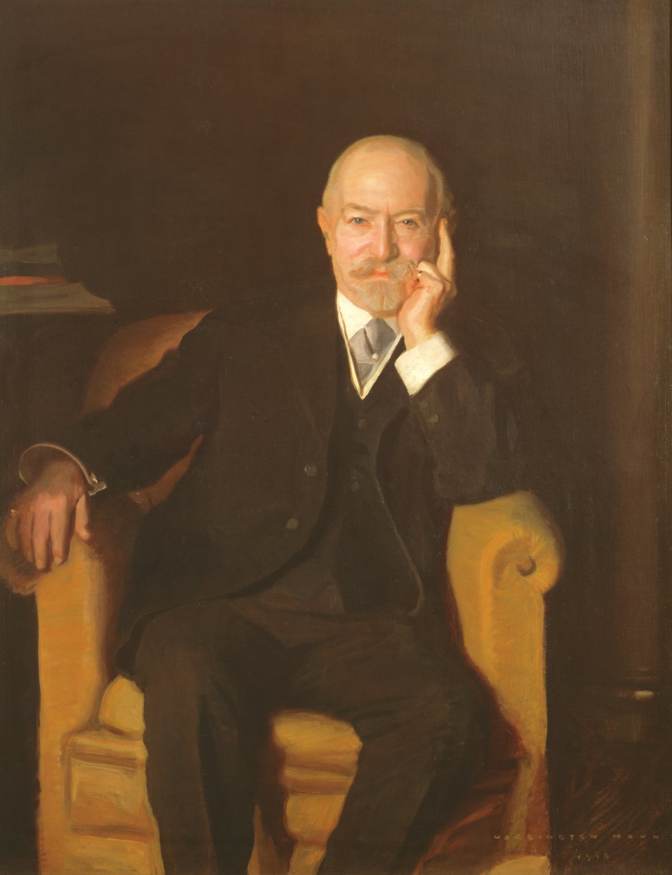 Jacob S. Schiff, 1918 tekijältä Harrington Mann