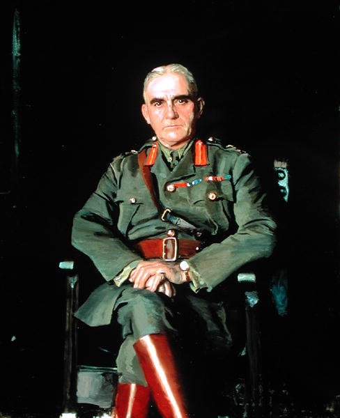 Kenraaliluutnantti Sir Sam Hughes tekijältä Harrington Mann