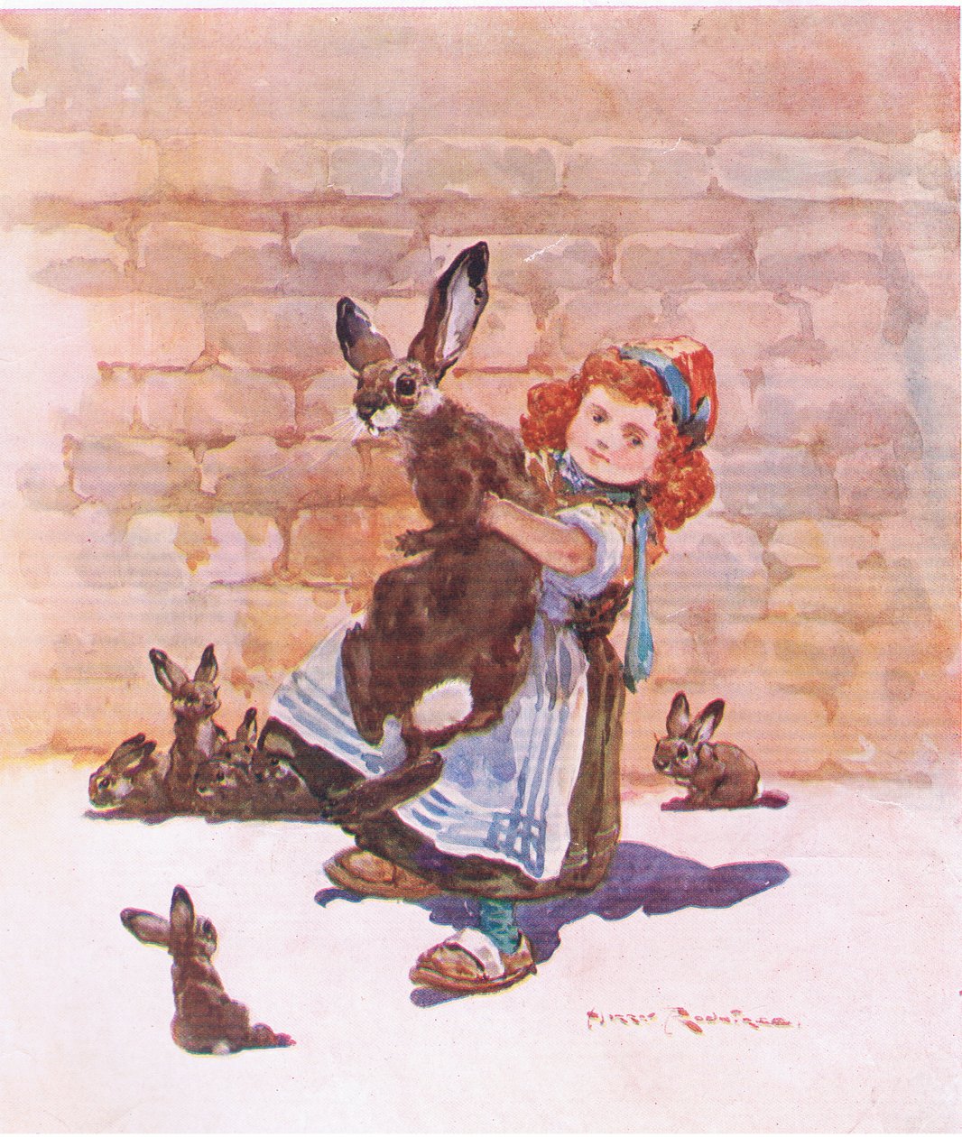 Käsivarsi (väri litho) tekijältä Harry Rountree