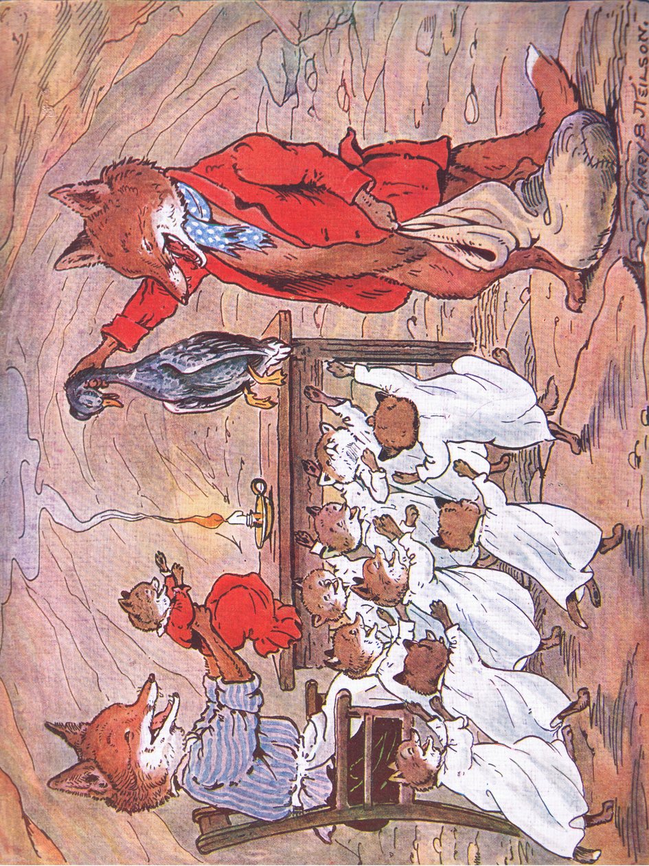 Sanoo täällä: Olet onnekas, tässä on hyvä lihava ankka., 1920 tekijältä Harry B Neilson