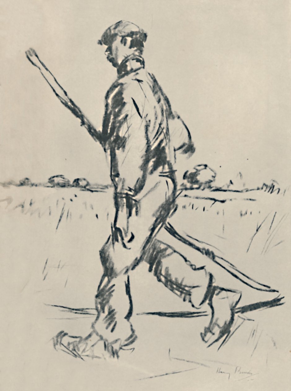 Ruohonleikkuri, 1919 tekijältä Harry Becker