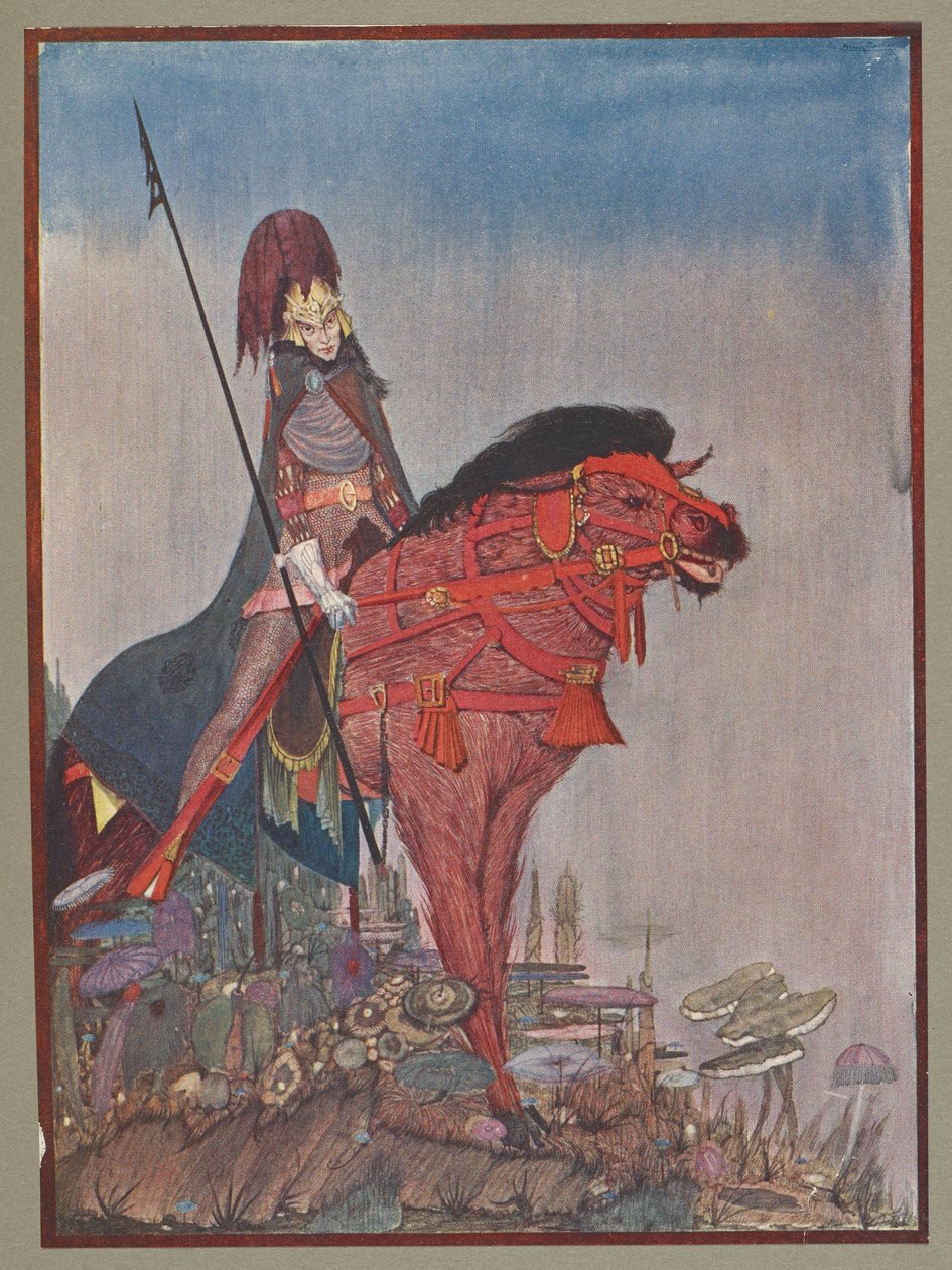 Paroni Frederick Von Metzengerstein. tekijältä Harry Clarke