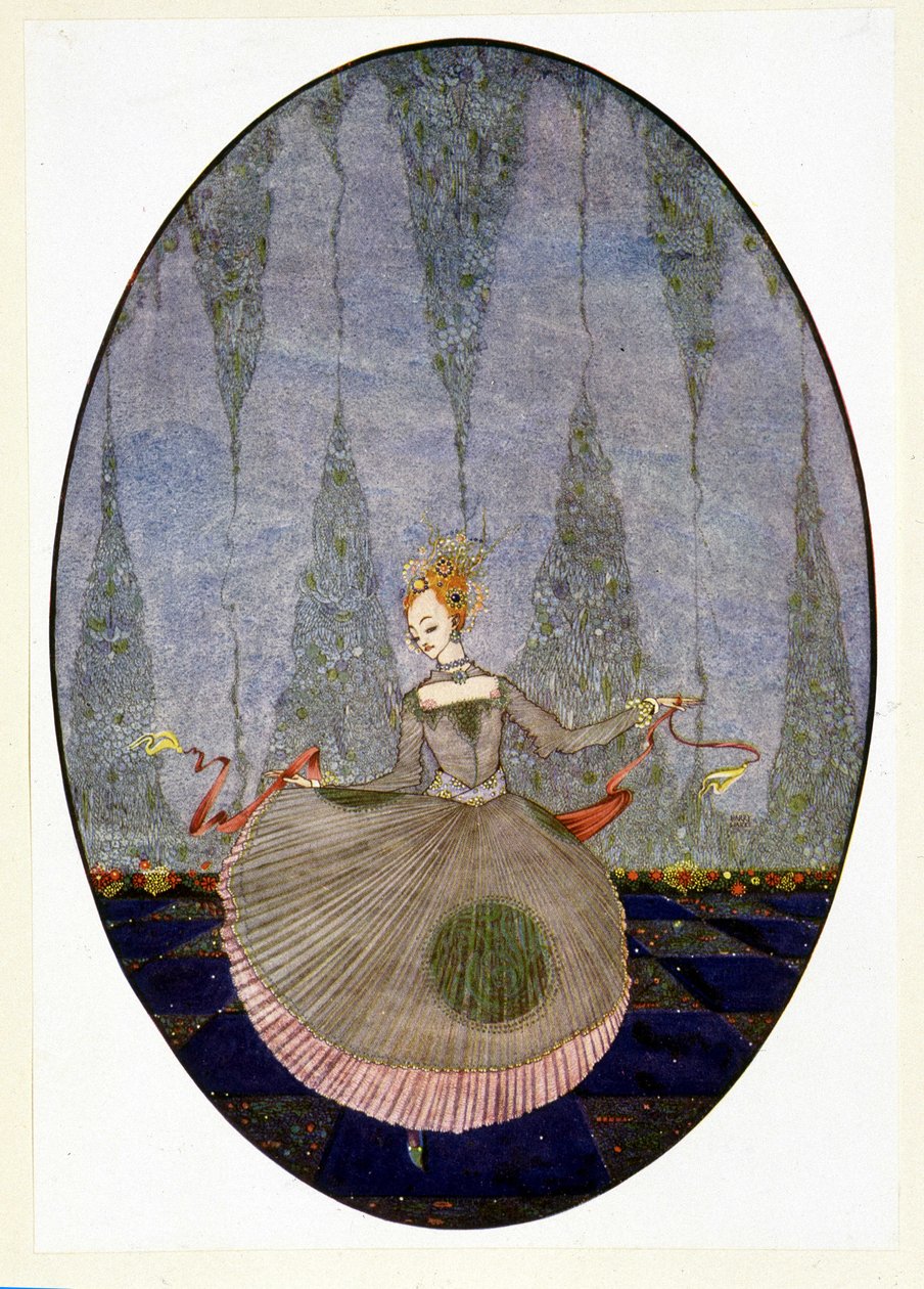 Tanssia lattialla niin kuin kukaan ei ollut vielä tanssinut - Andersenin "Pieni merenneito" tekijältä Harry Clarke