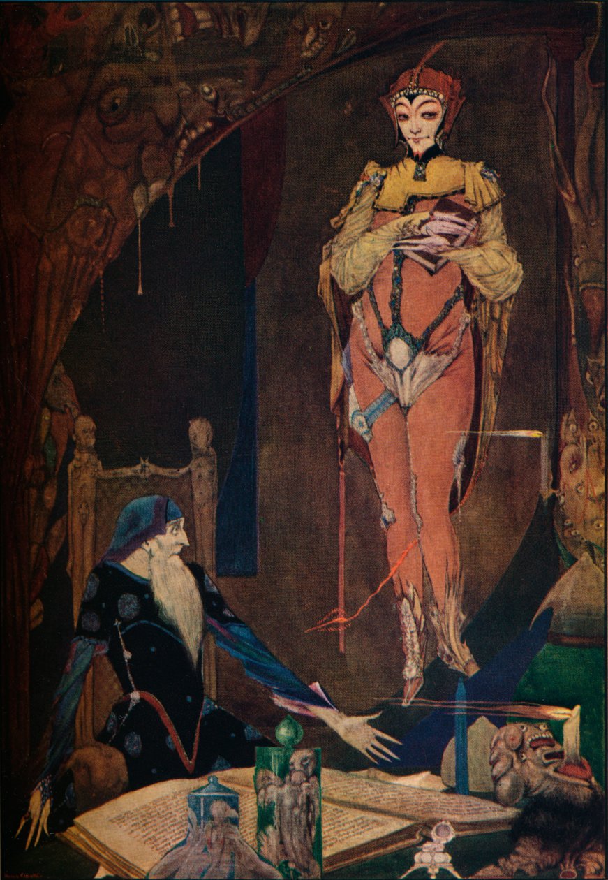 Faust-kuvitus, 1925 tekijältä Harry Clarke