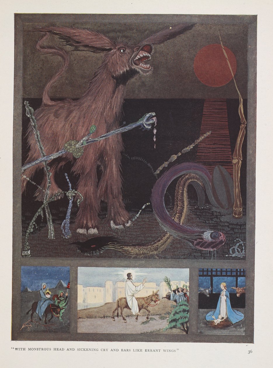 Aasi. "Hirveä pää ja ikävä itku   ja korvat kuin eksyneet siivet" tekijältä Harry Clarke