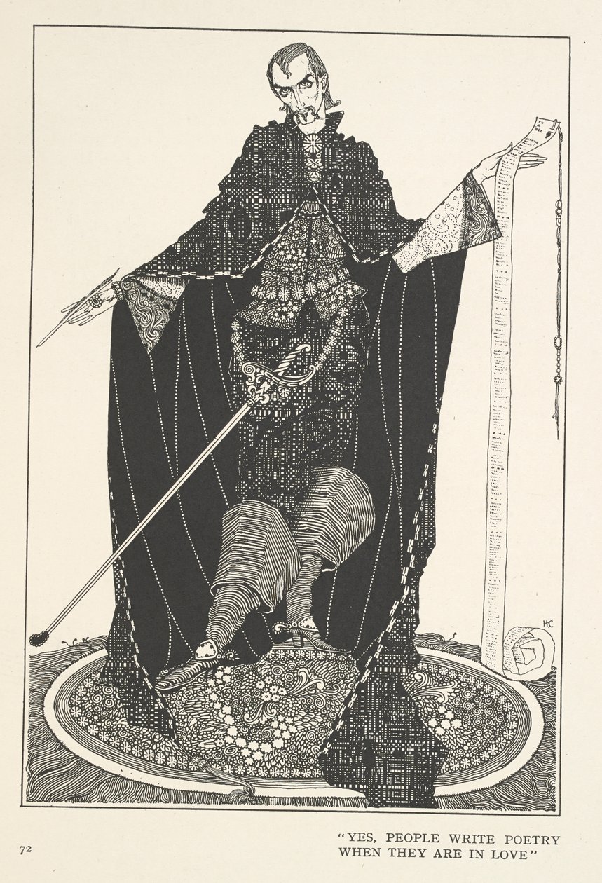 Onnen galoshit. Kyllä, ihmiset kirjoittavat runoutta, kun he ovat rakastuneita. tekijältä Harry Clarke