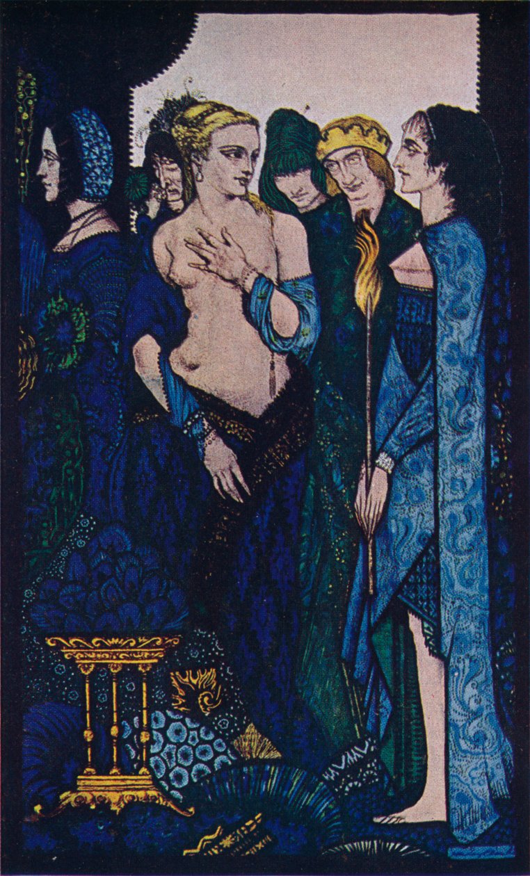Annoimme nimeksi Lucrezia Crivelli ja Titians Lady, vuodelta 1910 tekijältä Harry Clarke