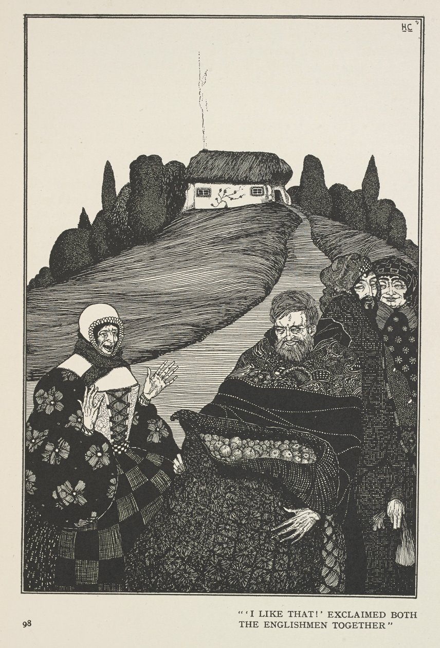 Se mitä Vanha mies tekee, on aina oikein "Pidän siitä!" huudahtivat molemmat englantilaiset yhdessä. tekijältä Harry Clarke