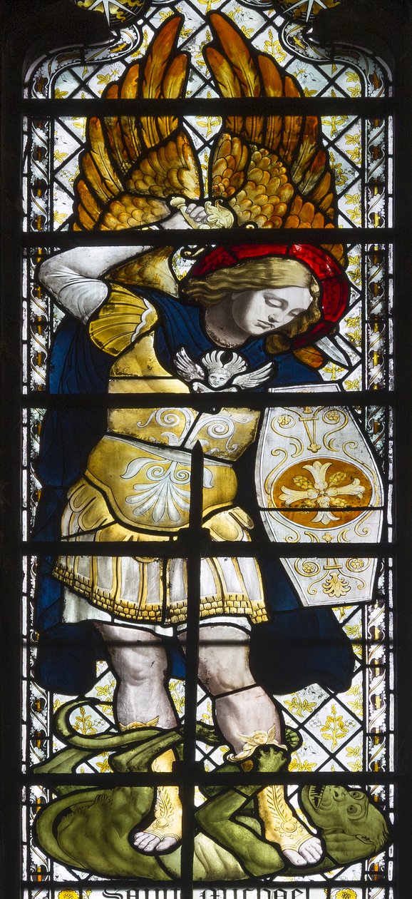 Winchesterin katedraali, James Powell & Sons, Harry Ellis Wooldridge, St Michael, 1882 tekijältä Harry Ellis Wooldridge