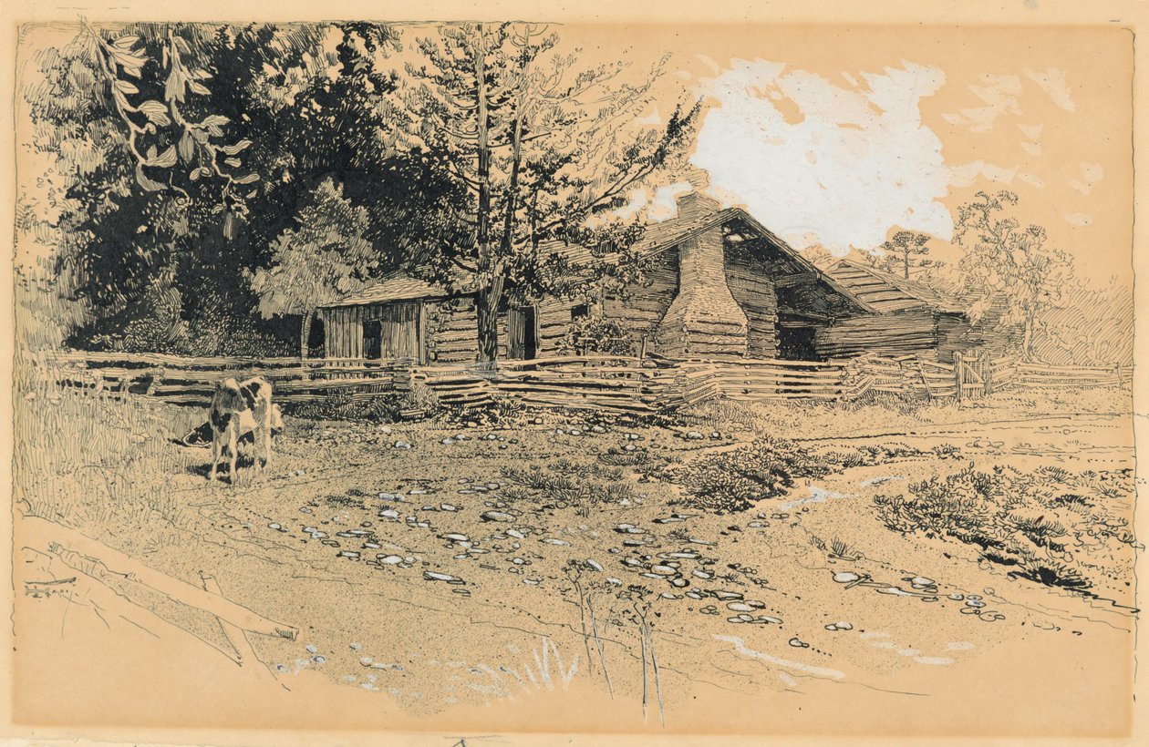 Snodgrassin maalaistalo, Chickamauga tekijältä Harry Fenn