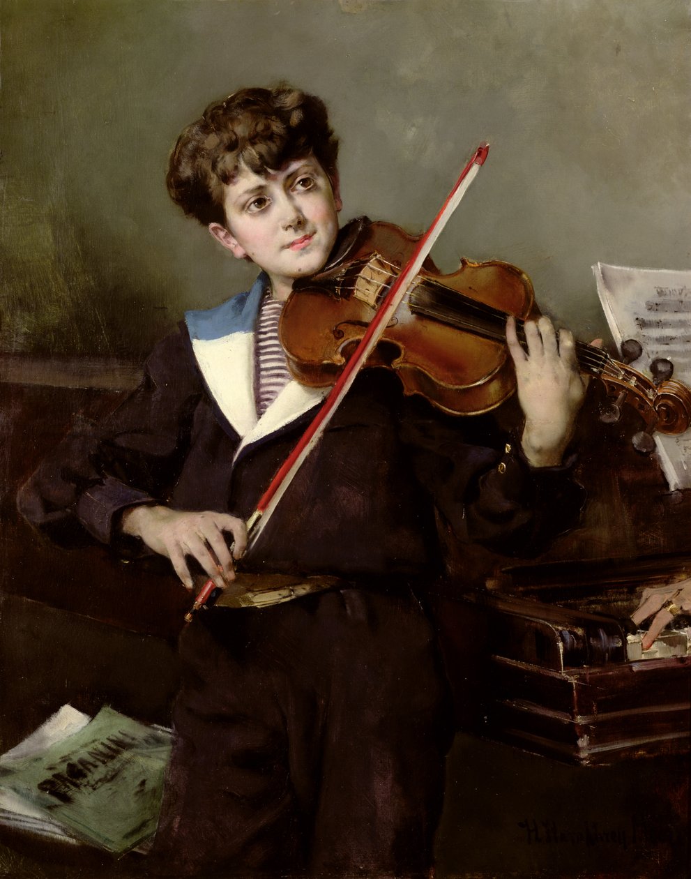 Viulisti tekijältä Harry Humphrey Moore