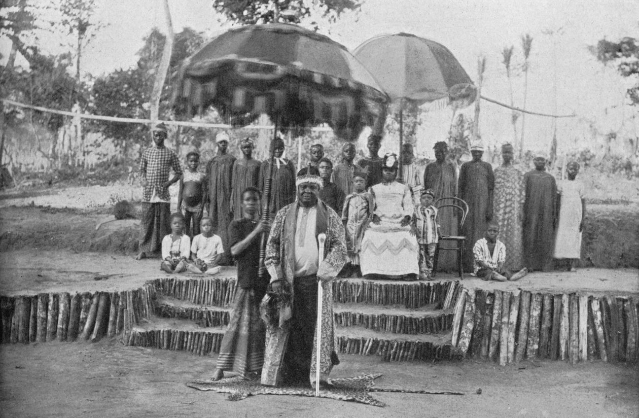 John Boko Cobham, Etelä-Nigerian vanhan Calabarin kuningas, 1912 tekijältä Harry Johnston