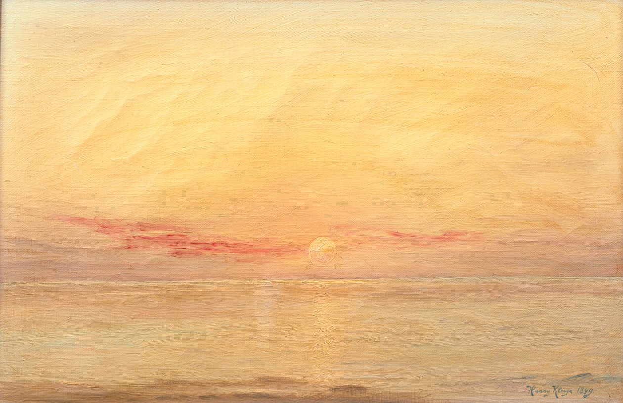Posta de sol, Skagenfinnish tekijältä Harry Kluge