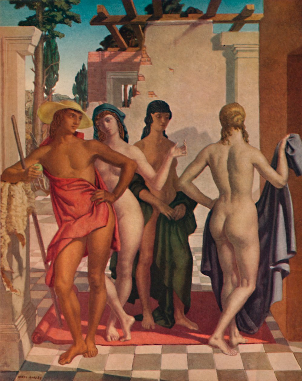 Pariisin tuomio, 1929, 1931 tekijältä Harry Morley