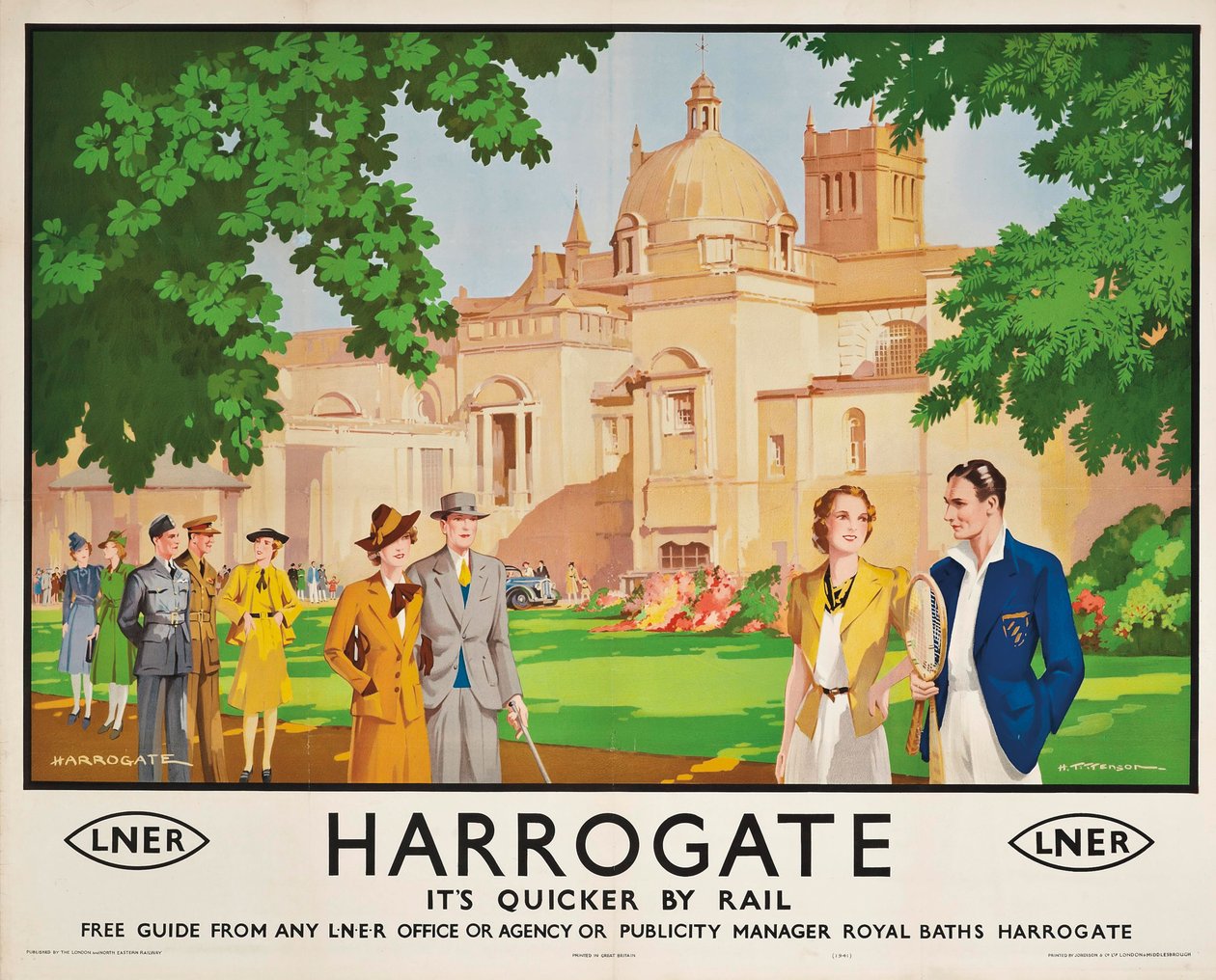 Harrogate, sen Quicker by Train