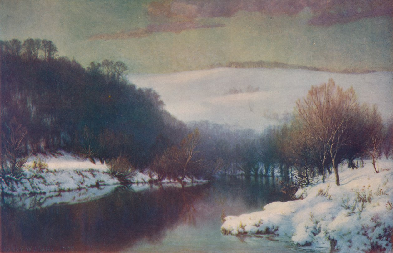 Winters Sleep, 1900, c1900 tekijältä Harry William Adams
