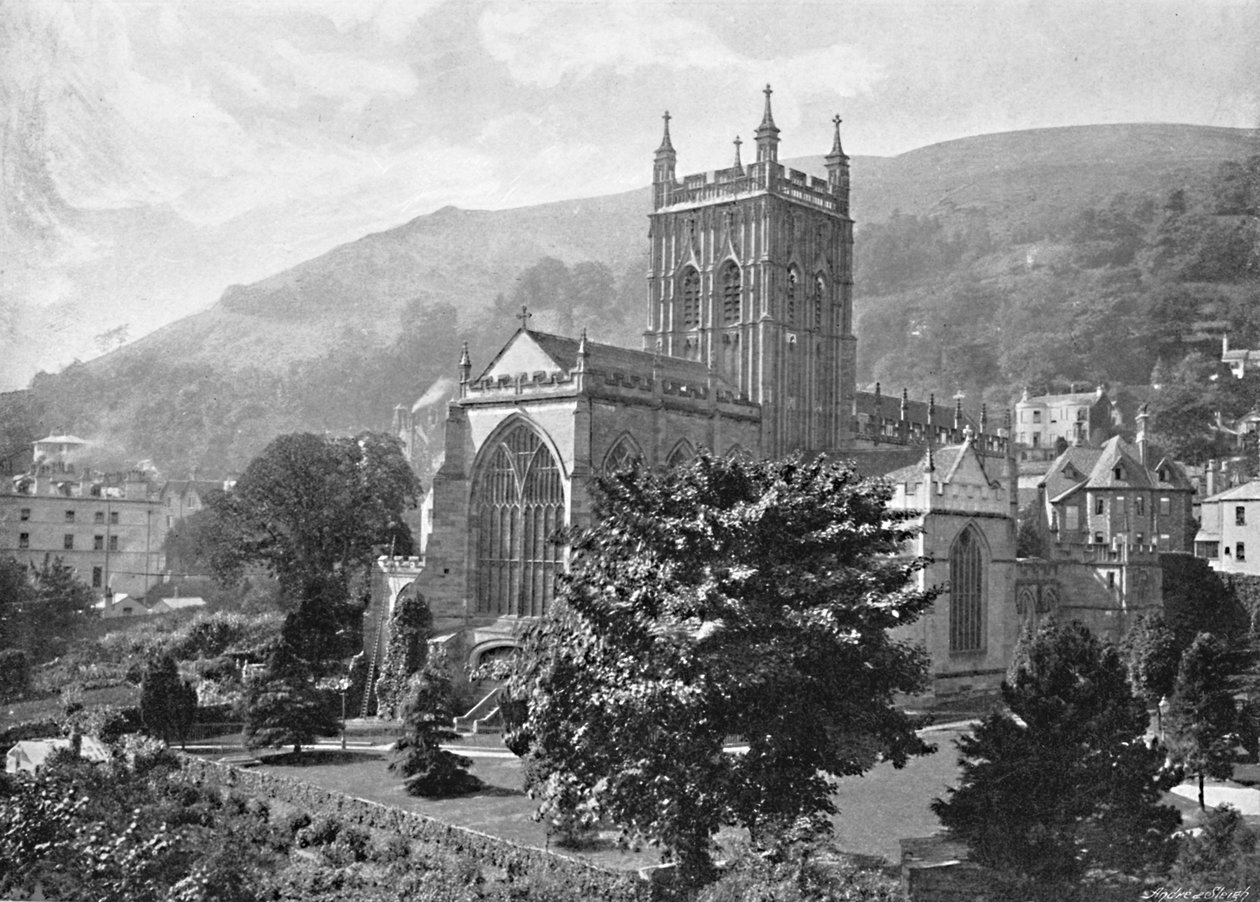 Priory Church, Great Malvern, 1896 tekijältä Harvey Barton