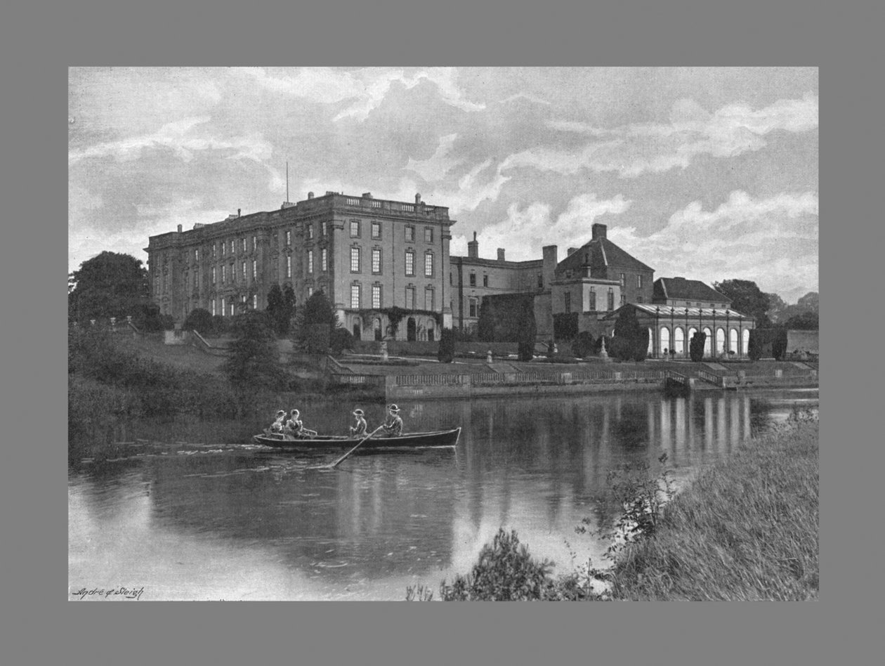 Stoneleigh Abbey, 1900 tekijältä Harvey Barton