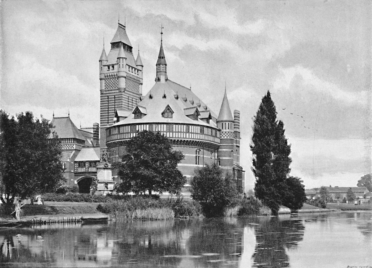 Shakespearen muistomerkki, Stratford-On-Avon, 1896 tekijältä Harvey Barton