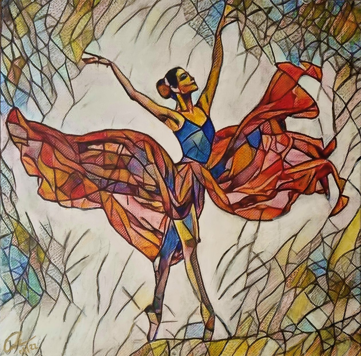 Balerina tekijältä HaskellArt
