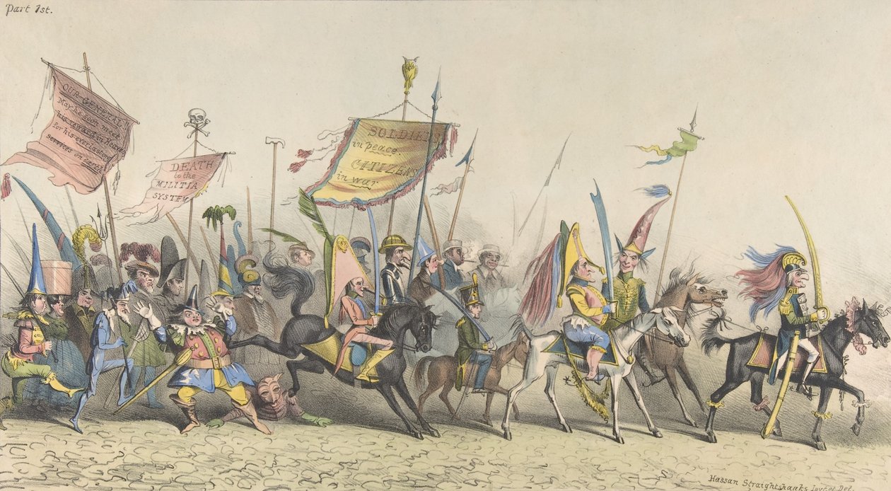 Grand Fantastical Parade, New York, 2. joulukuuta 1833. tekijältä Hassan Straightshanks