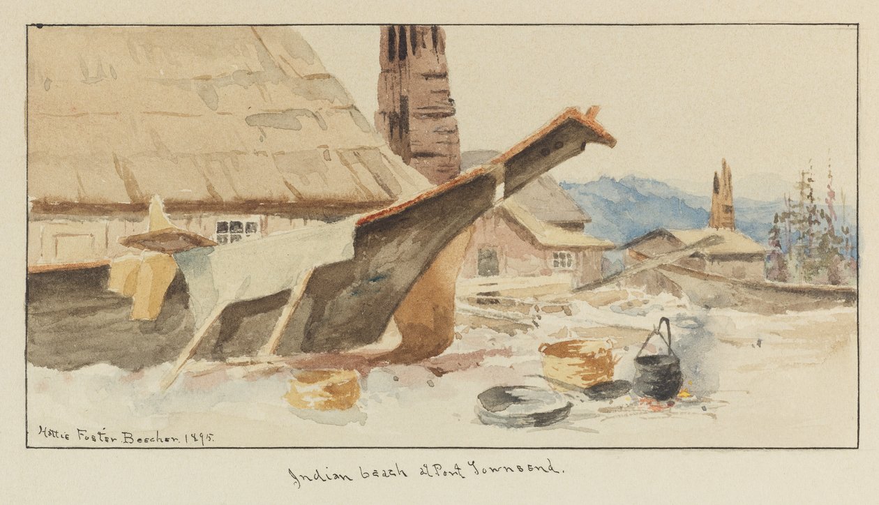 Indian Beach Port Townsendissa tekijältä Hattie Foster Beecher