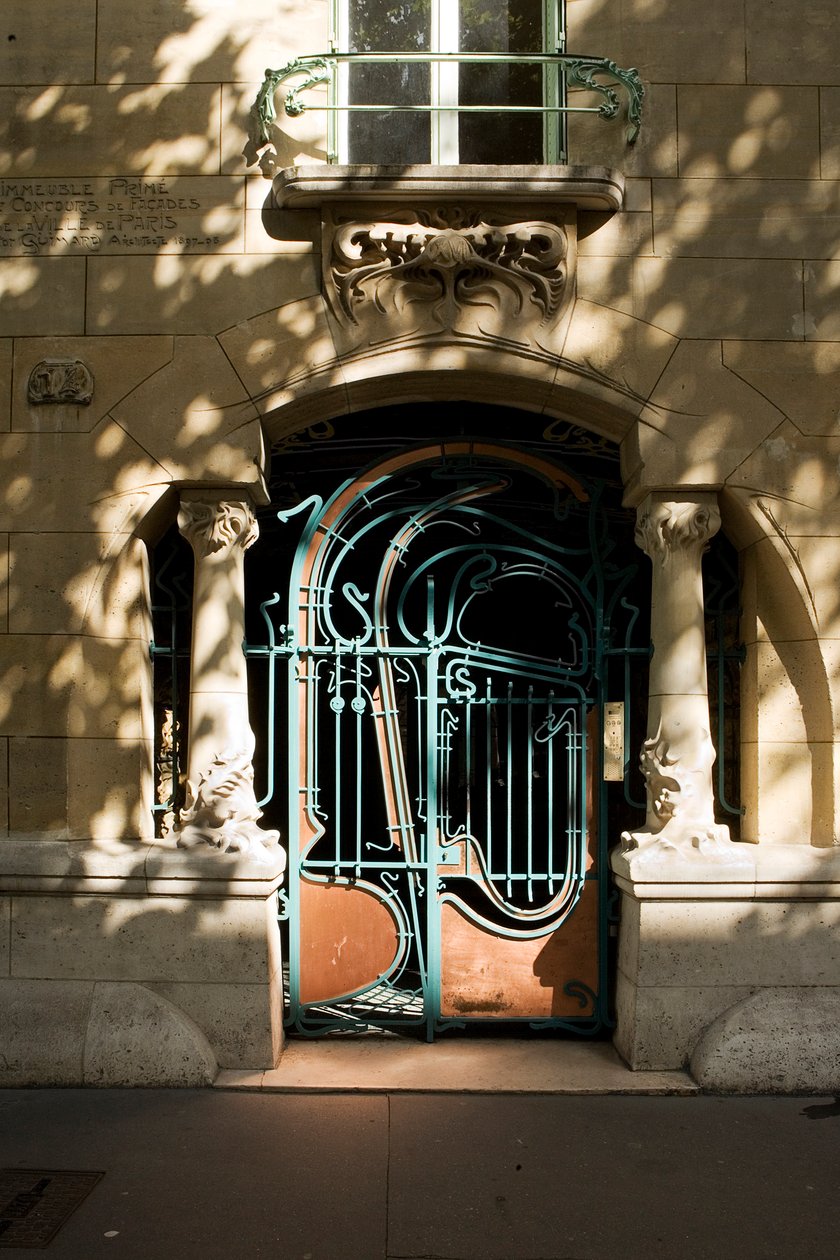 Sisäänkäynti Castel Berangeriin, 1897-98 tekijältä Hector Guimard