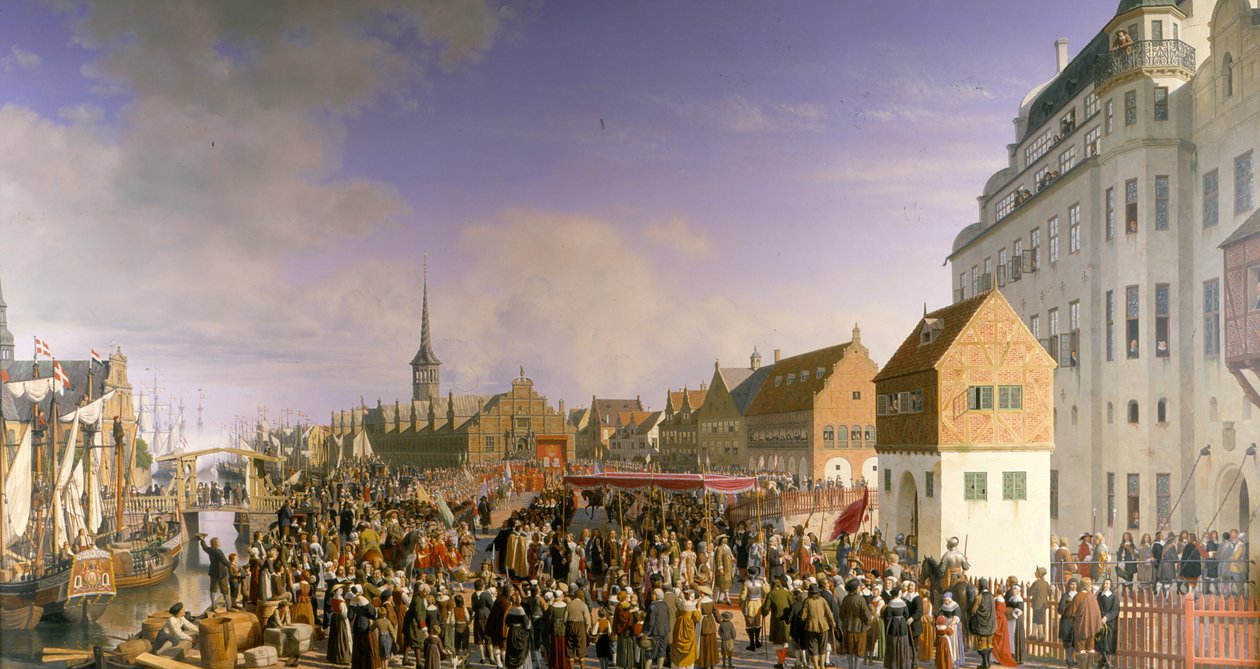 Arvehyldningen tekijältä Heinrich Hansen