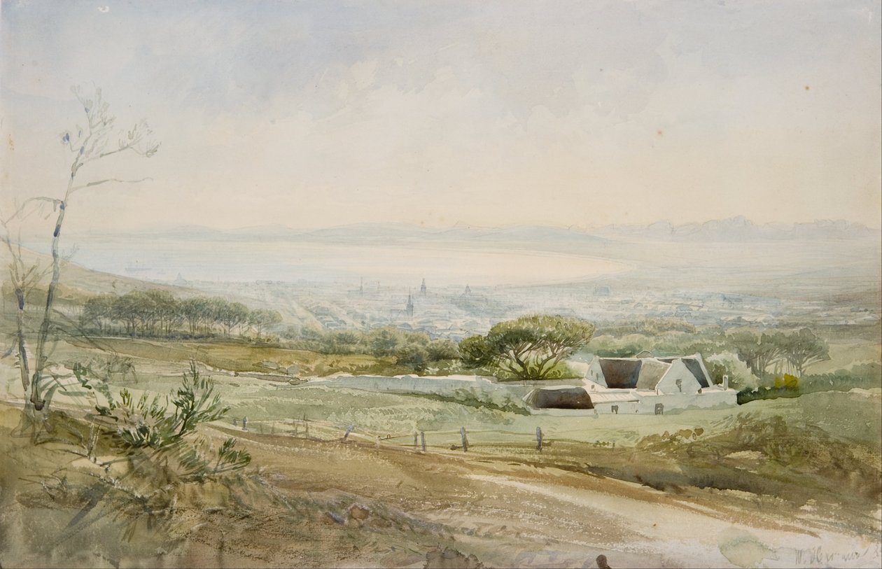 Kapkaupunki Kloof Streetin huipulta tekijältä Heinrich Hermann