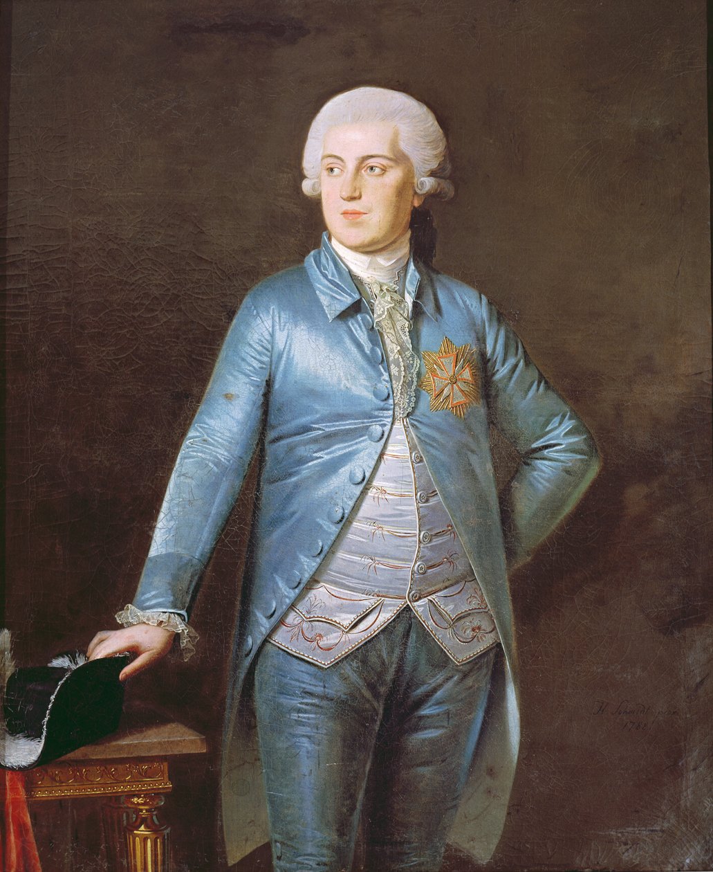 Christian VII (1749-1808) 1788 tekijältä Heinrich Schmidt