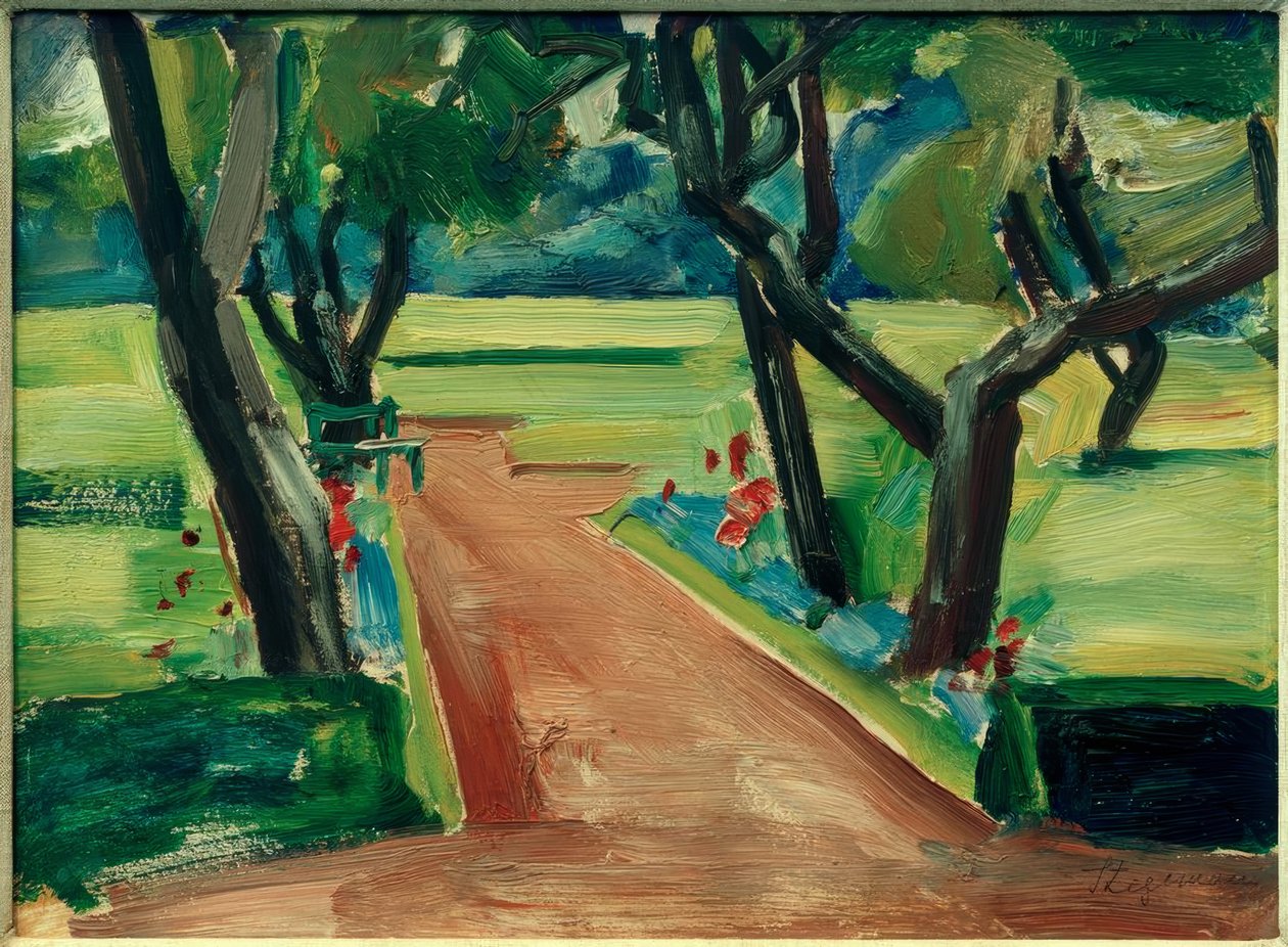 Weg im Stadtpark tekijältä Heinrich Stegemann