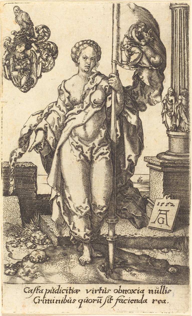 Siveys, 1552. tekijältä Heinrich Aldegrever