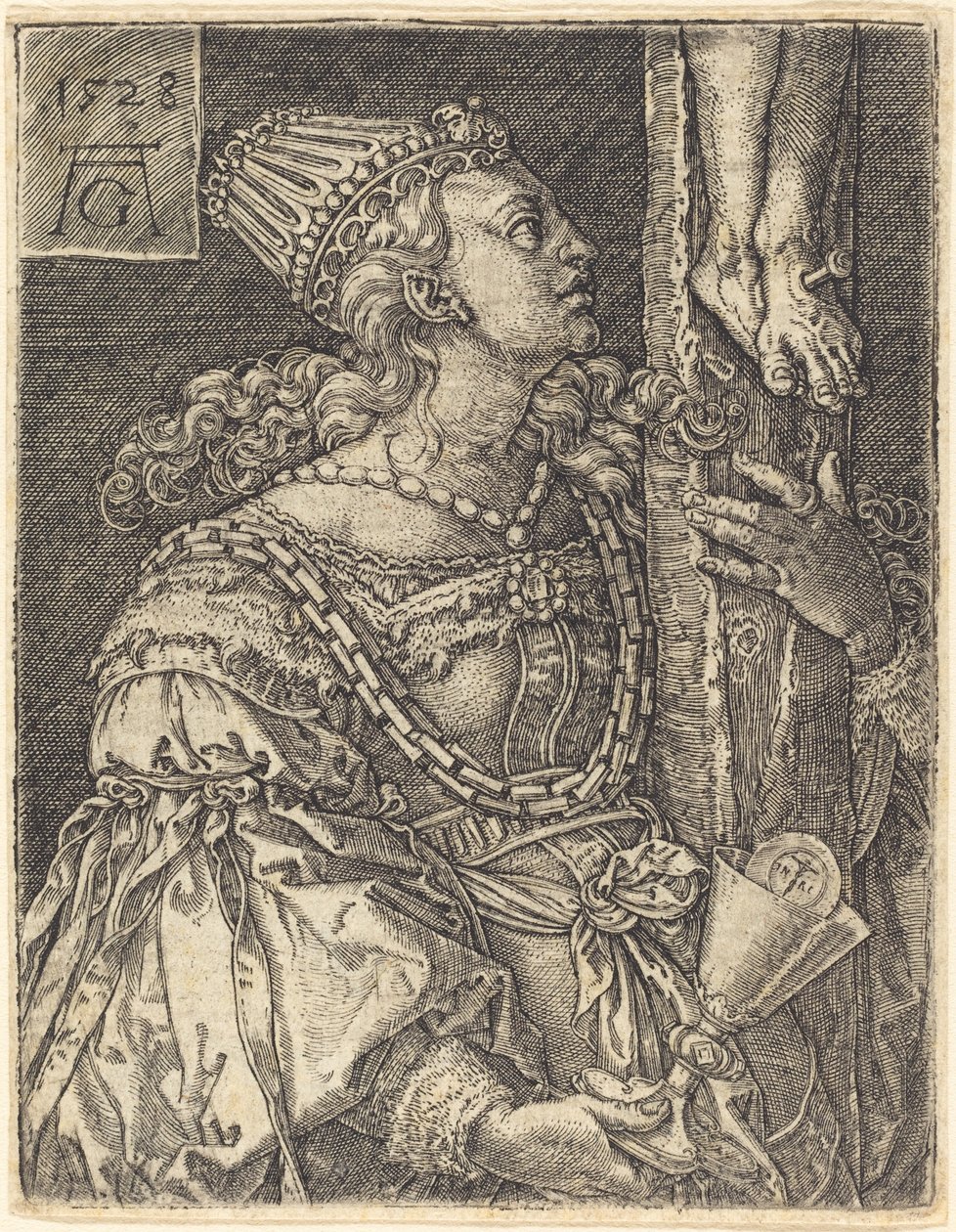 Usko, 1528. tekijältä Heinrich Aldegrever