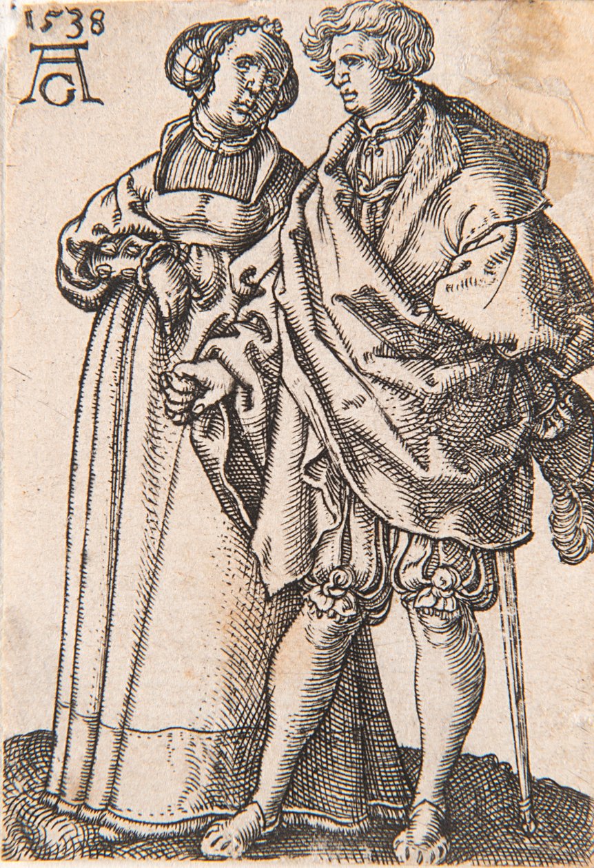 Sarjasta Pienet häätanssijat, 1538. tekijältä Heinrich Aldegrever