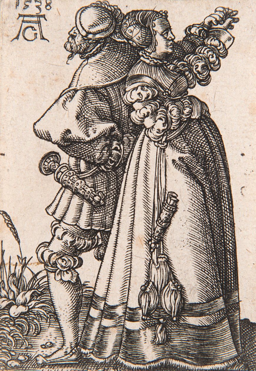 Sarjasta Pienet häätanssijat, 1538. tekijältä Heinrich Aldegrever