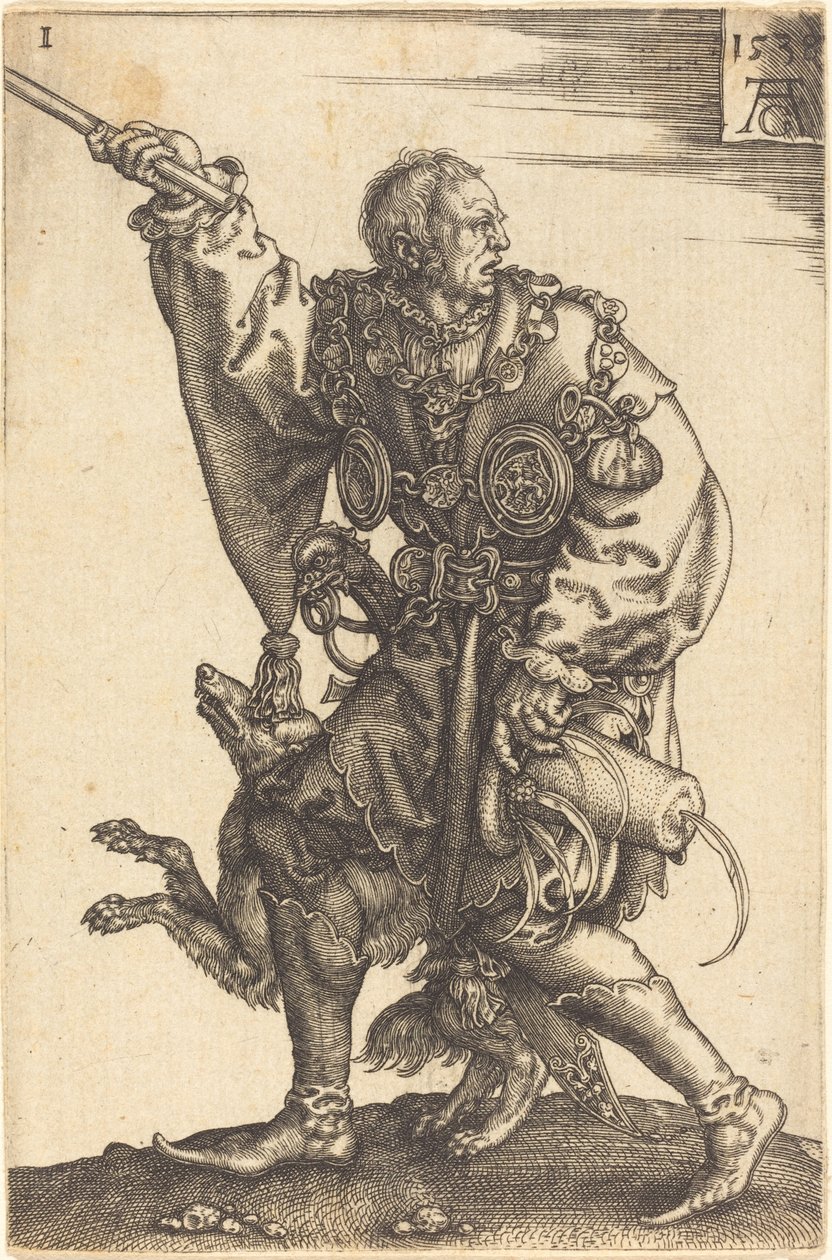 Suuret häätanssijat, 1538. tekijältä Heinrich Aldegrever