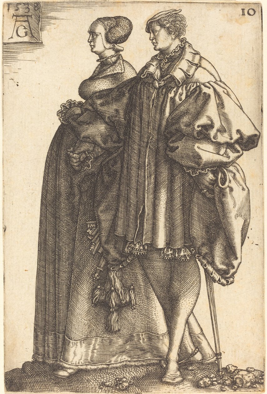 Suuret häätanssijat, 1538. tekijältä Heinrich Aldegrever