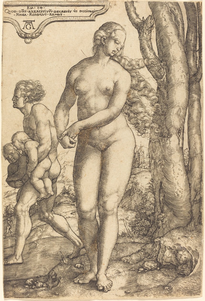 Rhea Silvia. tekijältä Heinrich Aldegrever