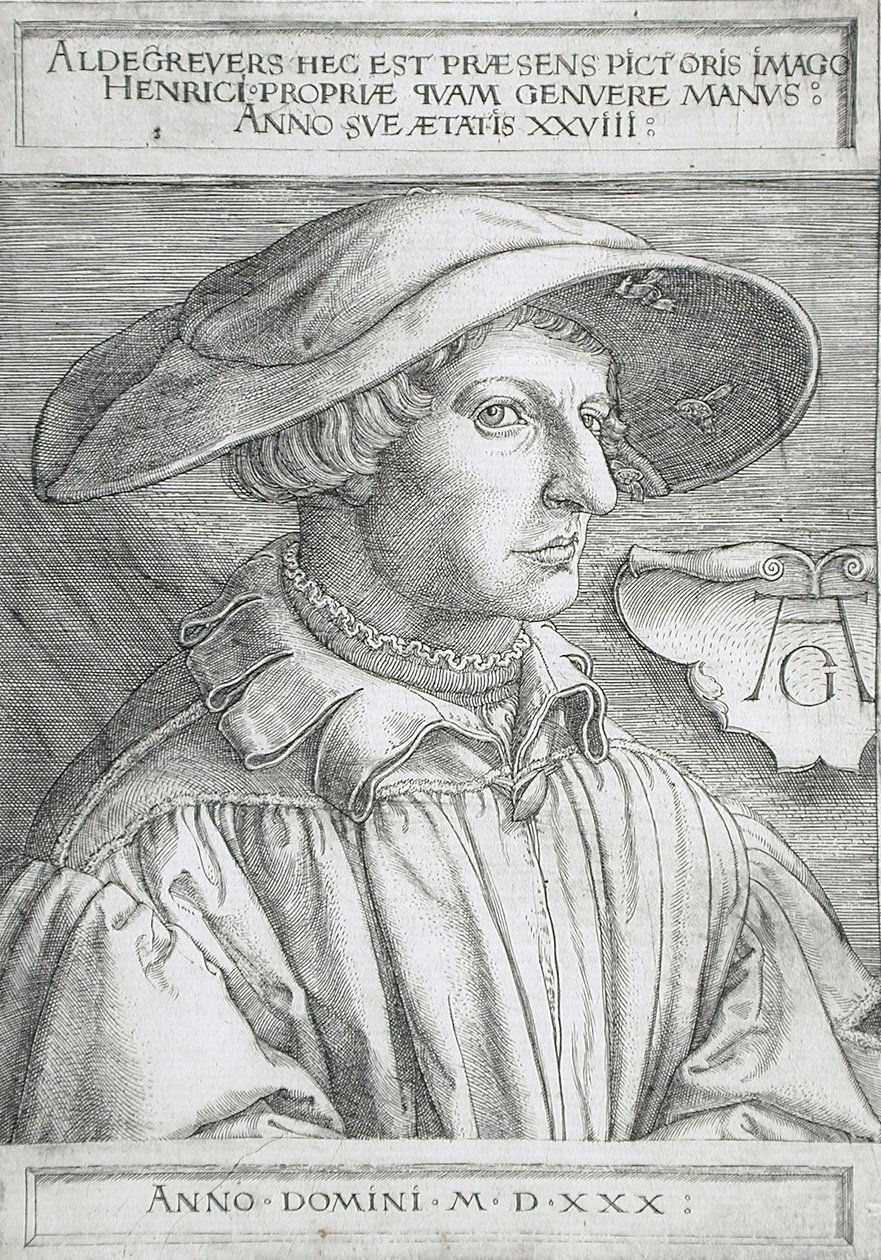 Omakuva tekijältä Heinrich Aldegrever