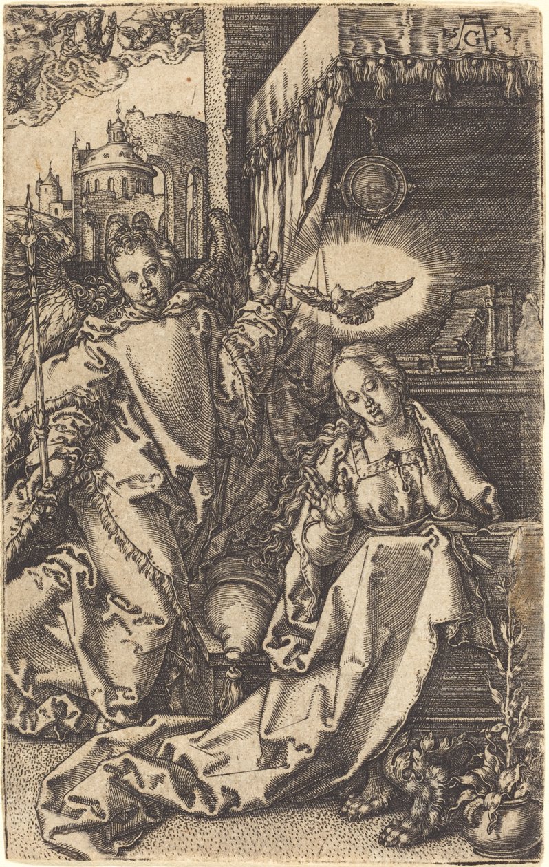 Ilmoitus, 1553. tekijältä Heinrich Aldegrever