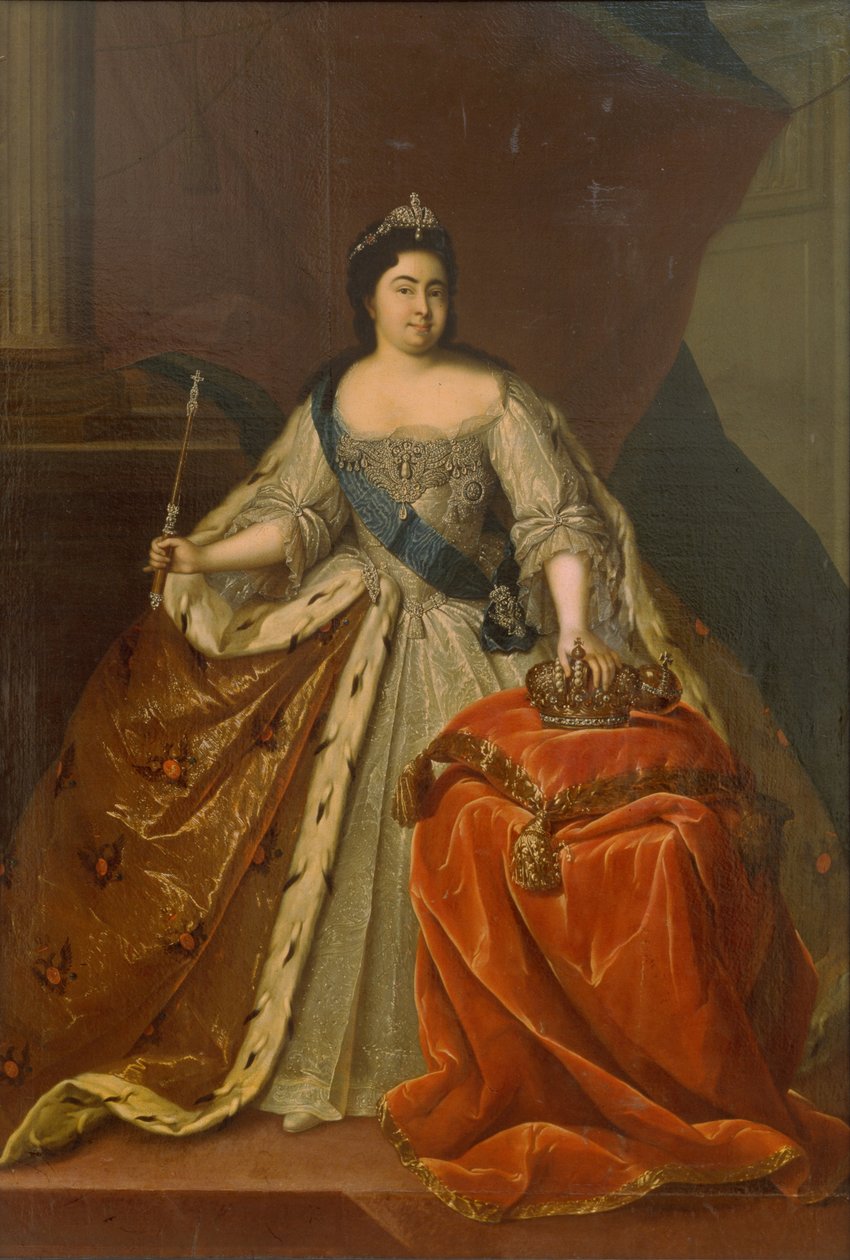 Keisarinna Katariina I:n muotokuva 1684-1727 tekijältä Heinrich Buchholz