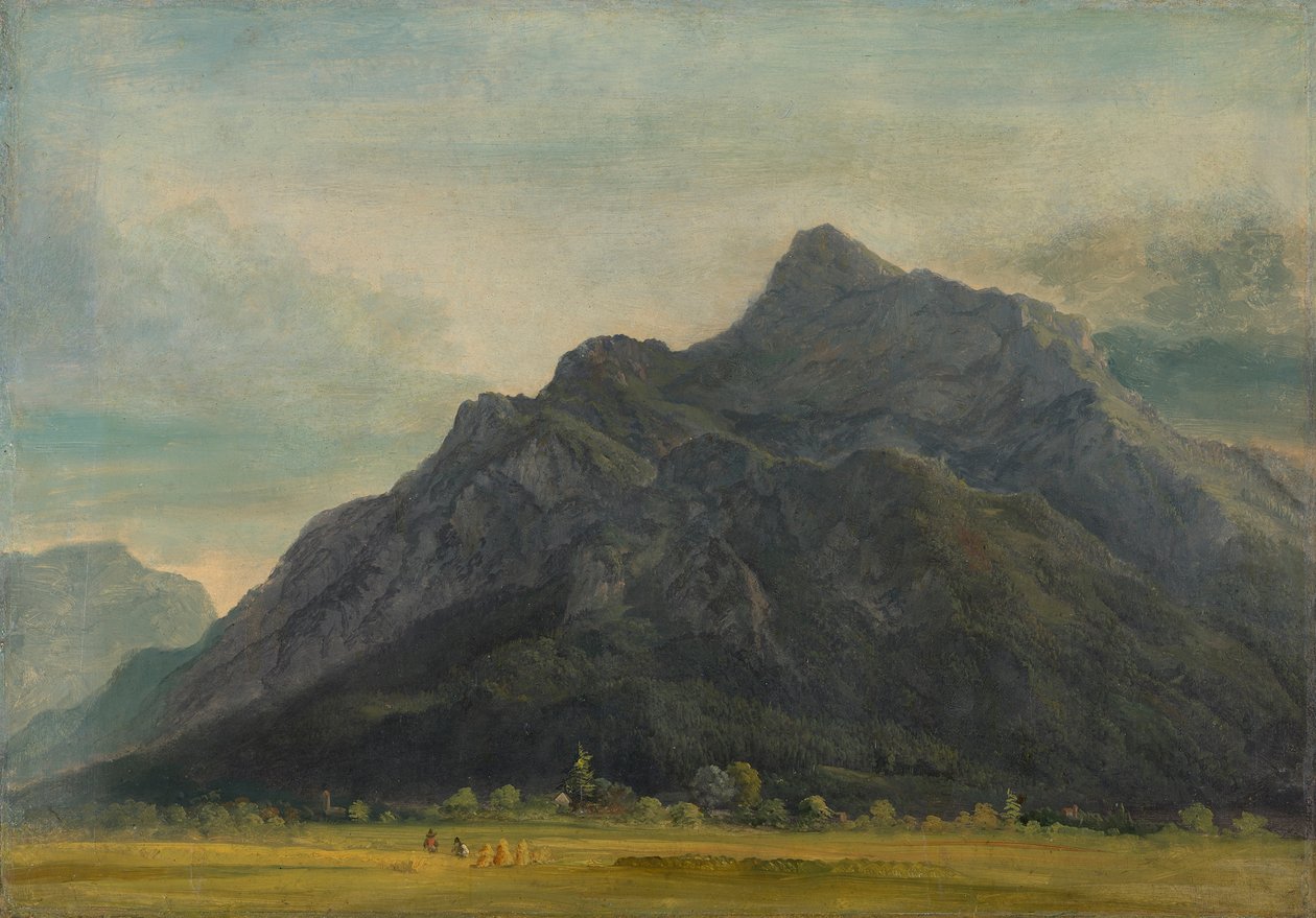 Untersberg lähellä Salzburgia tekijältä Heinrich Burkel