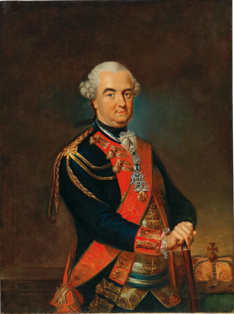 Baijerin vaaliruhtinas Charles Theodoren, Reinin palatinuksen kreivi, muotokuva, 1700-luvun 2. puolisko. tekijältä Heinrich Carl Brandt