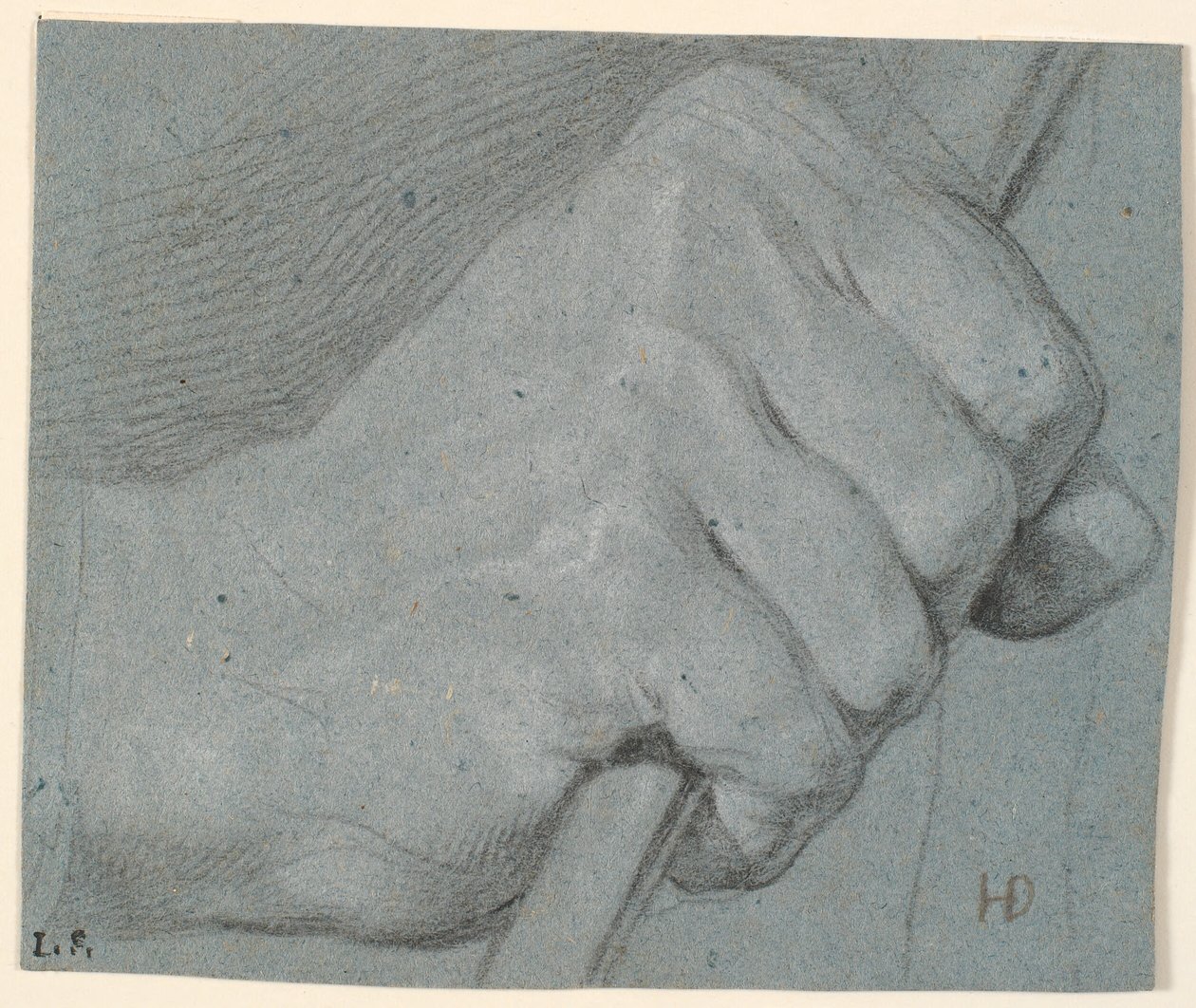 Estudi de mà, nus en acabat de canya tekijältä Heinrich Dittmers