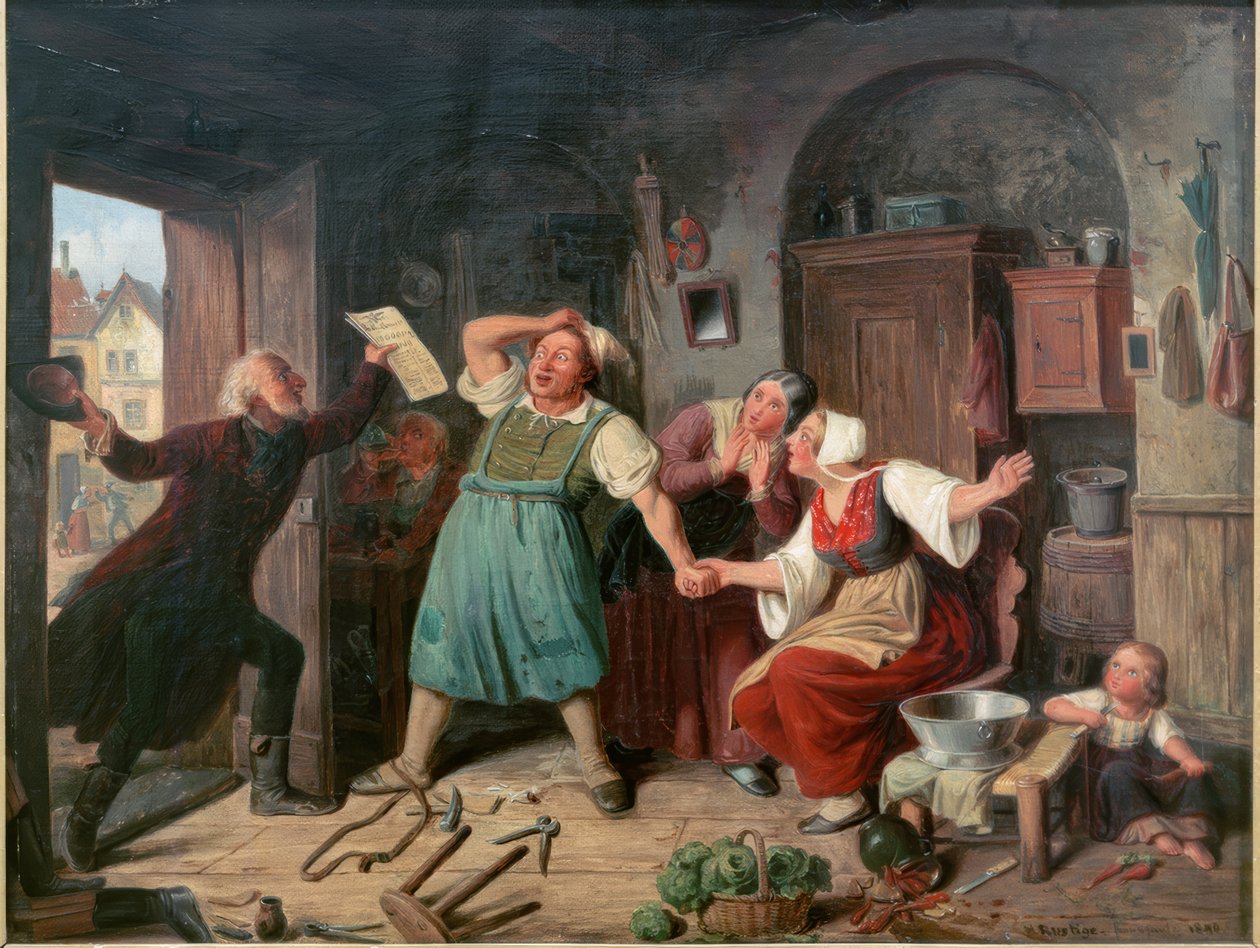 Suuri veto tekijältä Heinrich Franz Gaudenz von Rustige