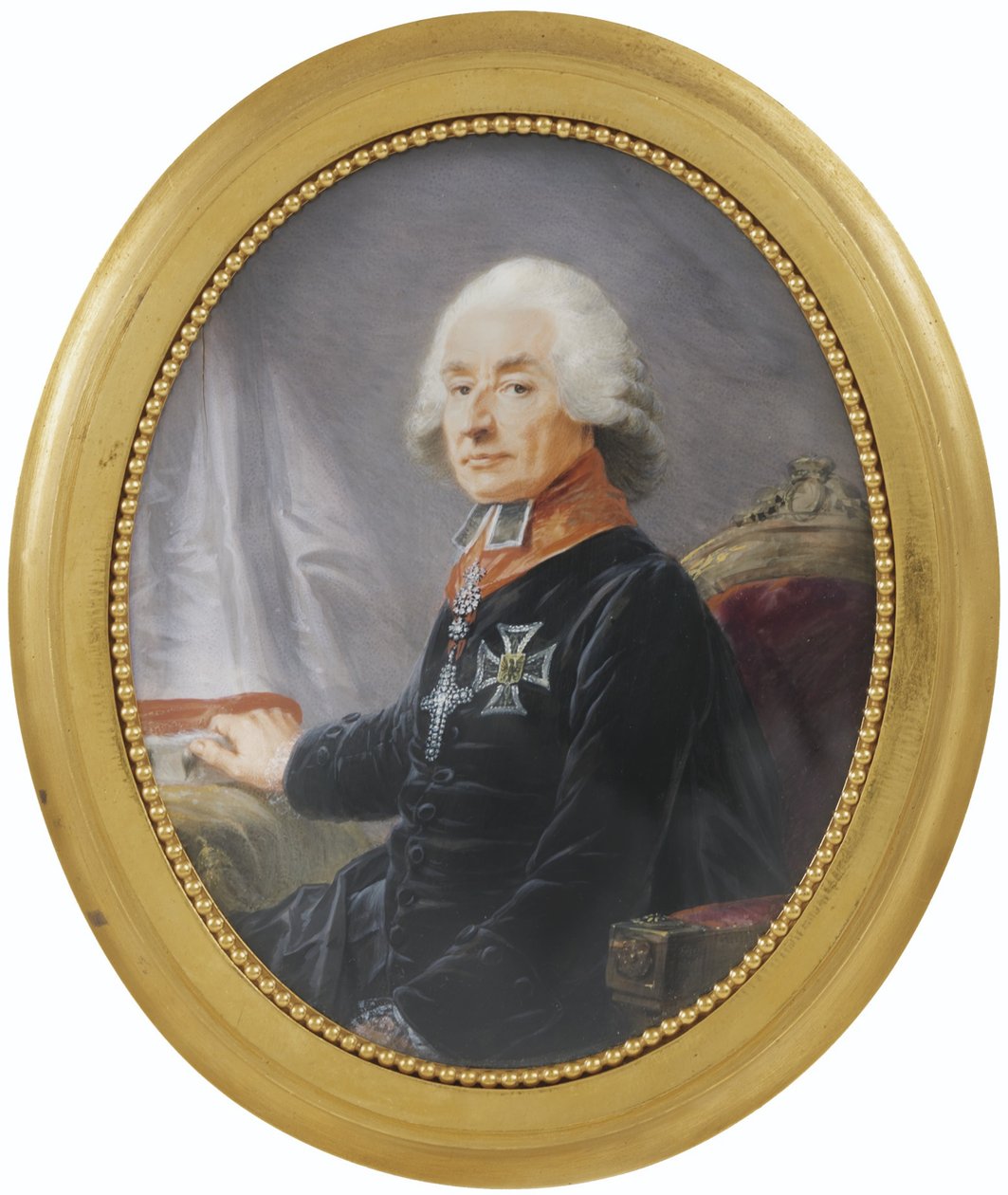 Friedrich Karl Joseph Reichsfreiherr von Erthalin muotokuva 1719-1802, 1789 tekijältä Heinrich Friedrich Füger