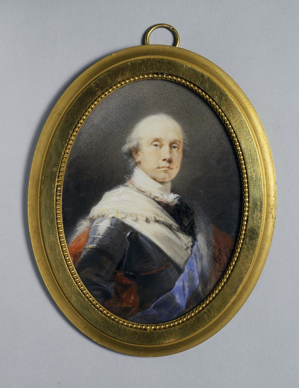 Prinssi Karl Heinrich von Nassau-Siegenin muotokuva 1743-1808, 1790. tekijältä Heinrich Friedrich Füger