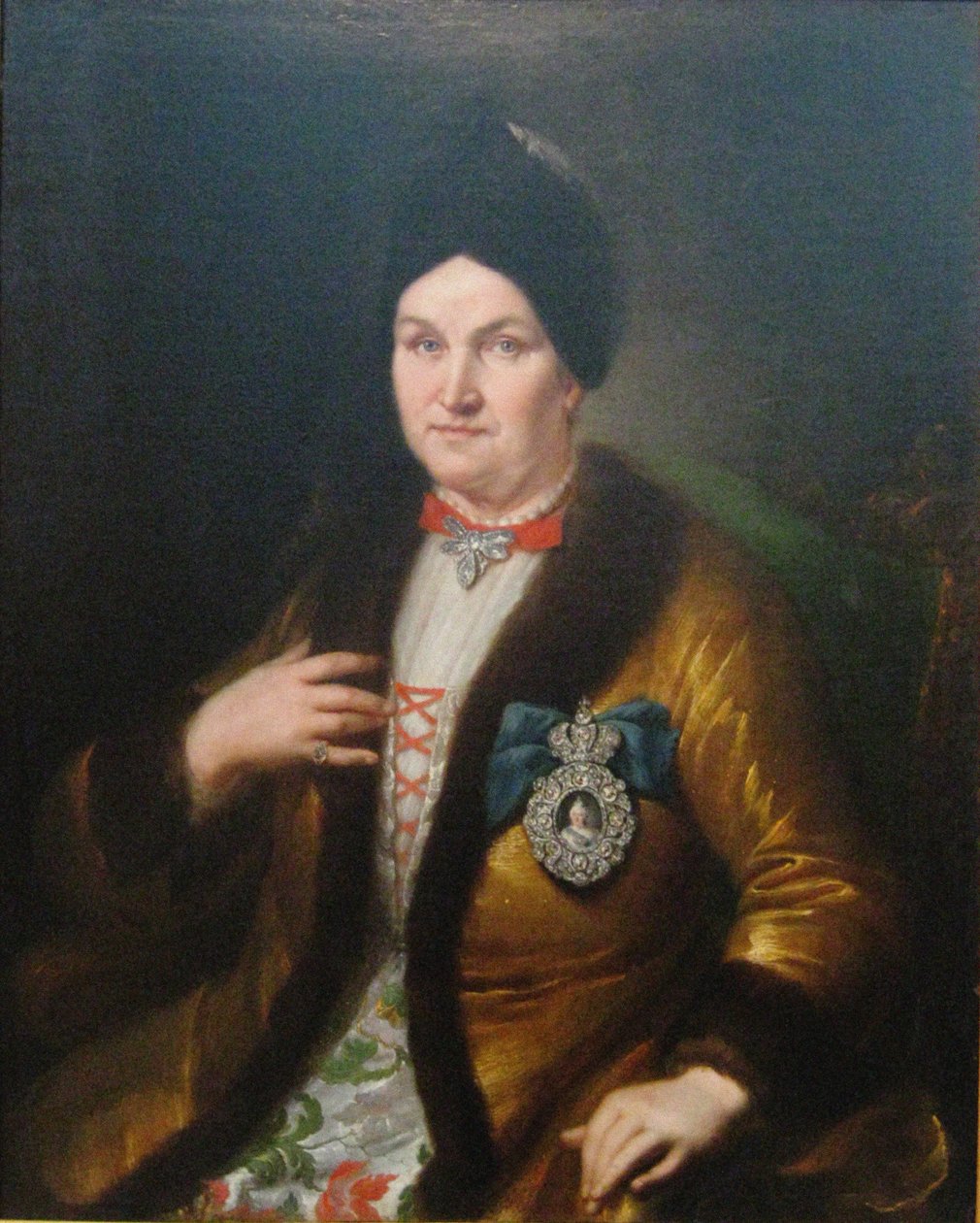Natalja Demjanovna Razumovskaja, 1746 tekijältä Heinrich Gottlieb Häuser