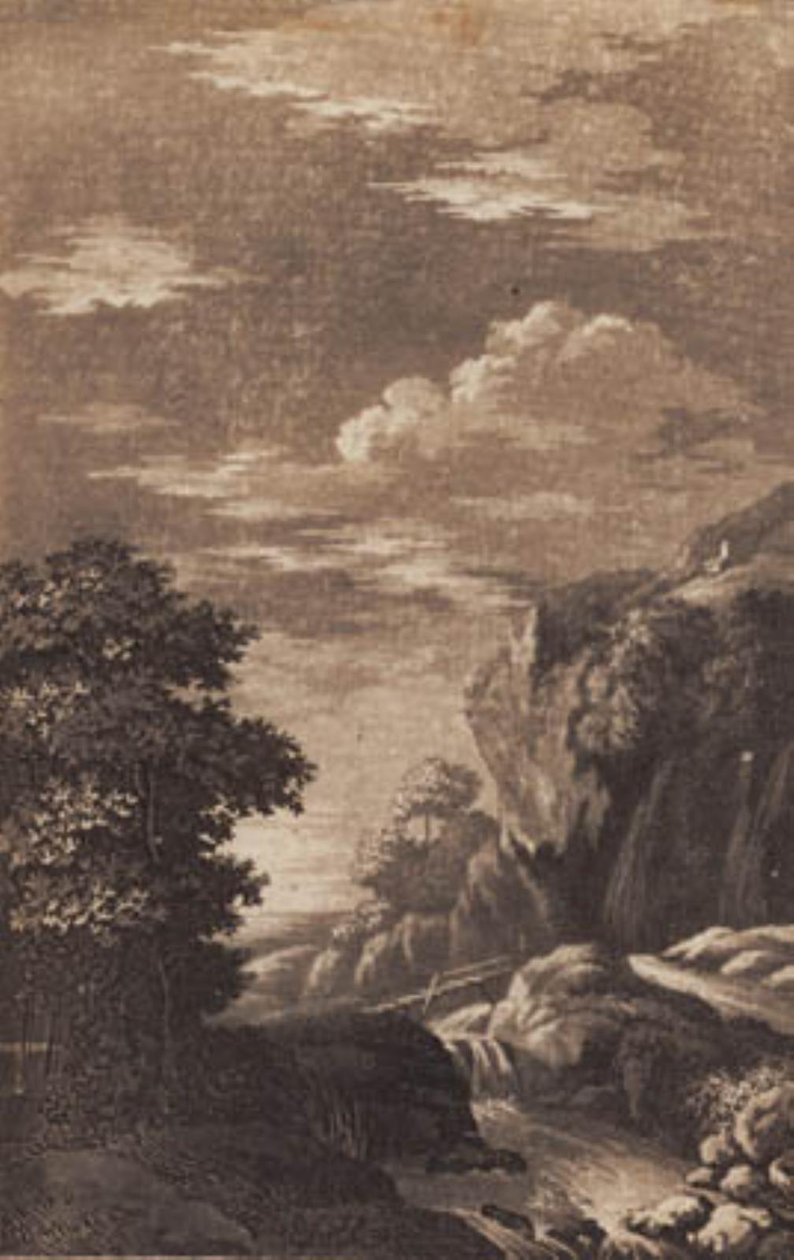 Vuoristomaisema tekijältä Heinrich Grosch