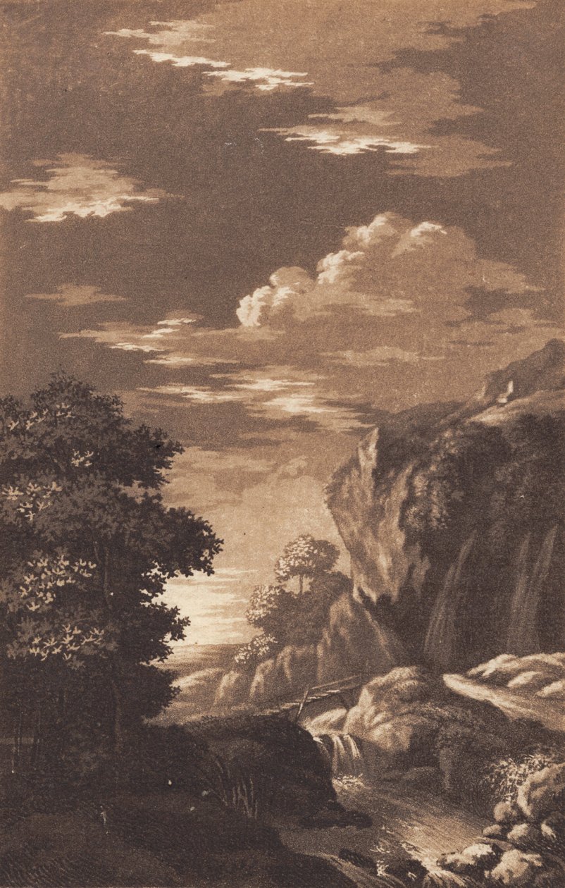 Vuoristomaisema tekijältä Heinrich Grosch